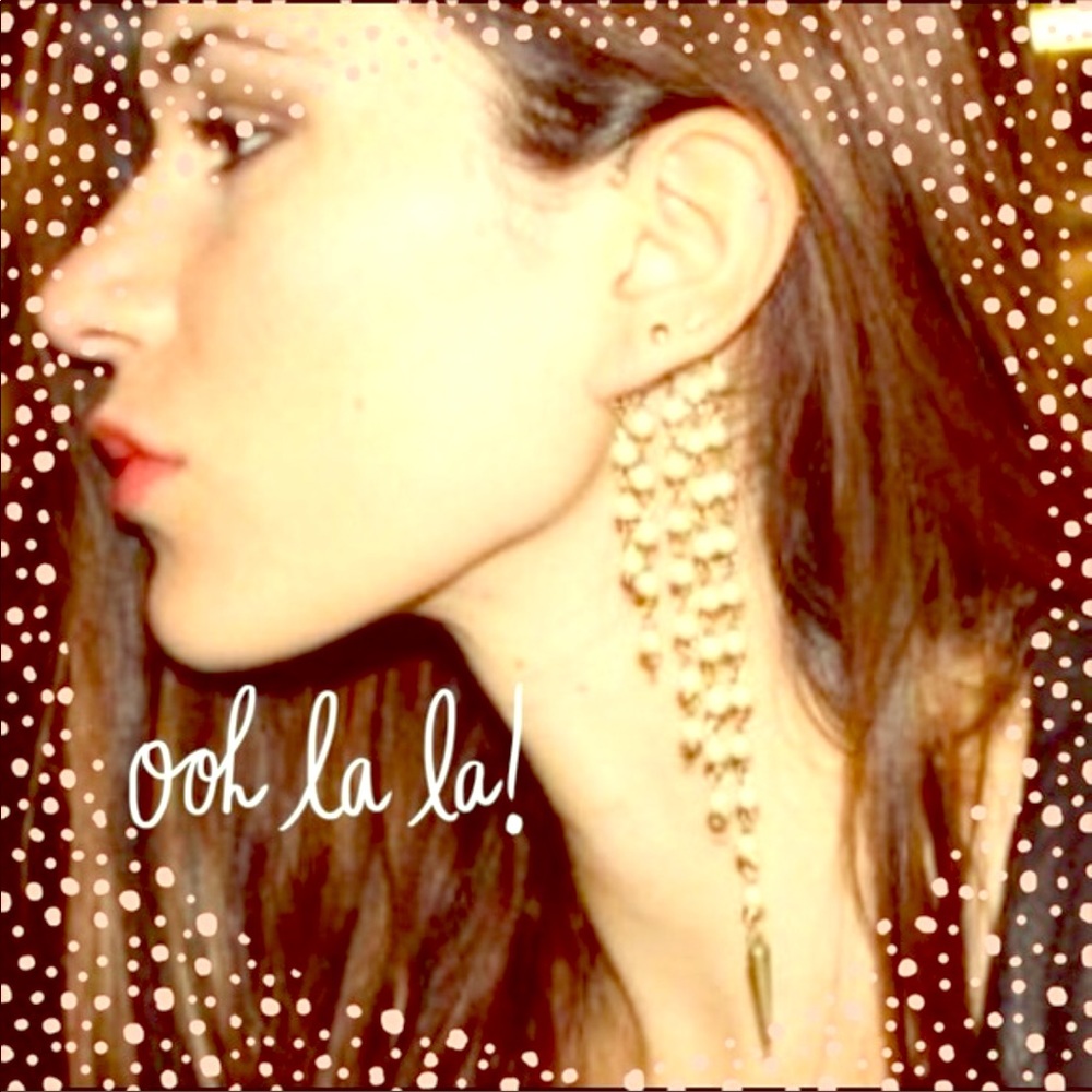 Beautiful Pearl Ear Cuff